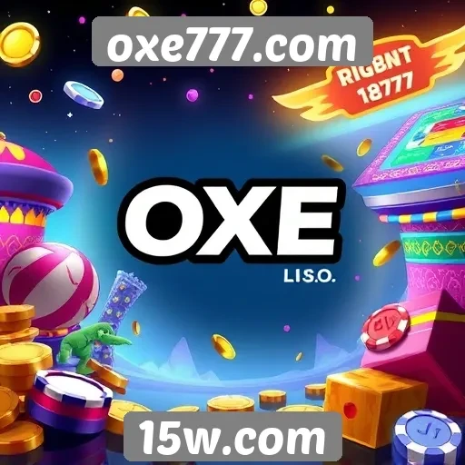 Atrações e jogos oferecidos no site oxe777.com