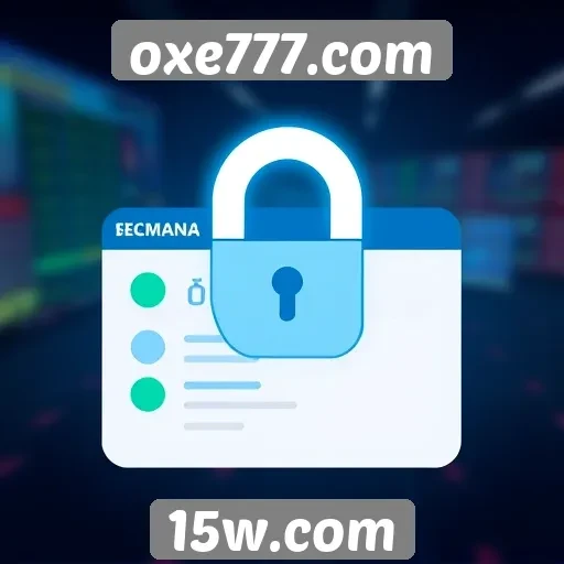 Funcionalidades de segurança no site oxe777.com